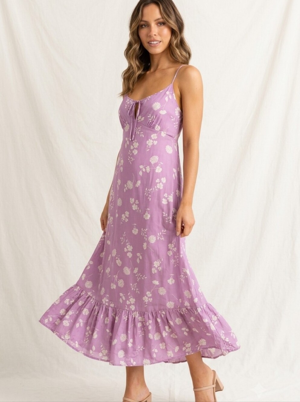 Saltwater Luxe floral Maxi Dress